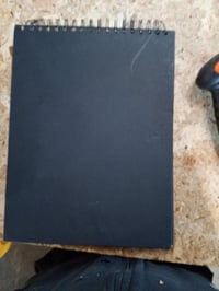Album cu spiră personalizabil Clairefontaine 95436C, 40 coli, 185 g/m², 21x24 cm — copertă zgâriată și pătată (stare: vezi a 2-a imagine) 3