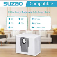 Xiaomi Roborock porszívóhoz 10 db porzsák - S8, S7, Q7, Q5, T8 sorozatokhoz 2