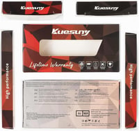 Kuesuny 8GB (2x4GB) DDR3 1333MHz Sodimm RAM - Laptop Memória Bővítés, PC3-10600S, 1.5V, CL9, 204 Pin, Kék 8