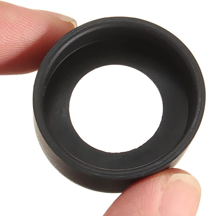 Gumi szemkagyló ferngláshoz és mikroszkóphoz - 36 mm, ferde, 2 db
