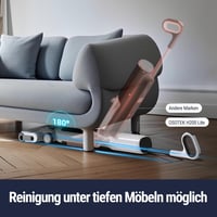 OSOTEK H200 Lite vezeték nélküli padlótisztító és porszívó, 180°-os mozgás, állatszőrre 2