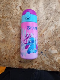Detská termoska Seven Lilo a Stitch so slamkou, 460 ml, nerezová oceľ — bez slamky (stav: pozri 2. obrázok) 1