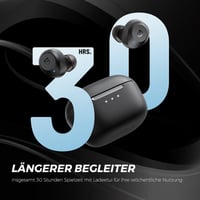 SoundPEATS T2 Hibrid ANC Bluetooth Fülhallgató, 4 Mikrofon, 30 Órás Üzemidő 6
