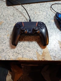 Controller wireless Sony DualSense PS5 Midnight Black — defect, funcționează parțial: joystick-ul analogic stâng trage spre stânga (stare: vezi a 2-a imagine) 2