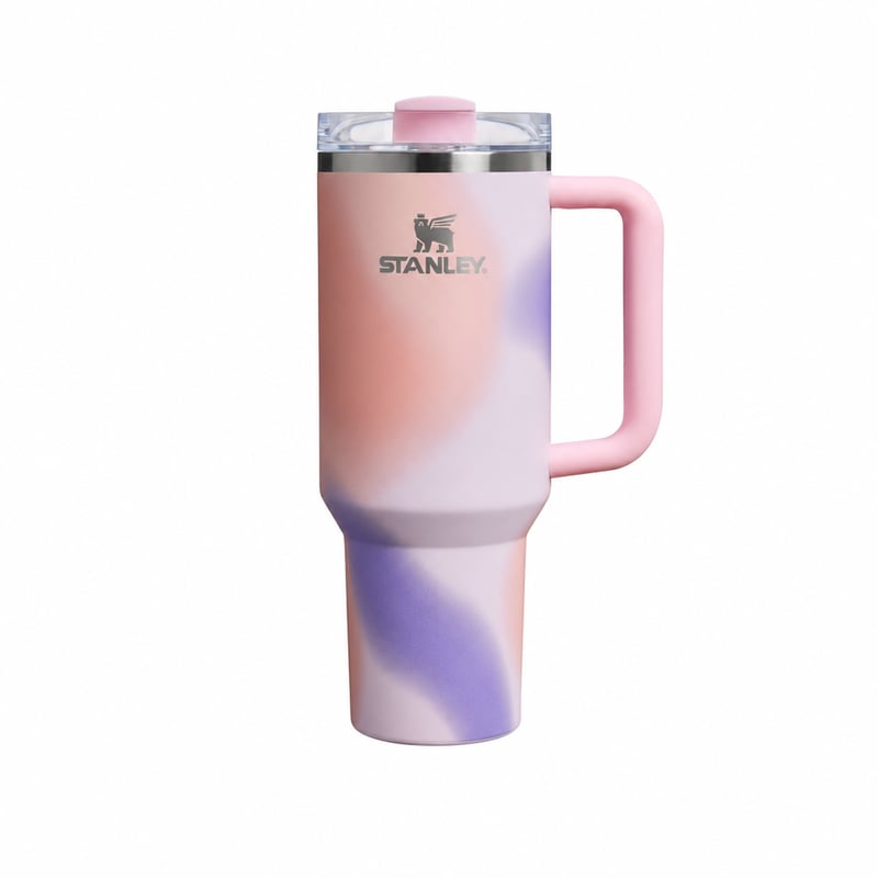 Stanley Quencher H2.0 Flowstate termo boca sa slamkom - Rose Petal Motion - 1,2 l — bez slamke (stanje: vidi 2. sliku)