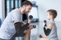 THX4COPPER Rézbevonatos Könyökvédő Pár Sportolóknak és Sérülésekre 5