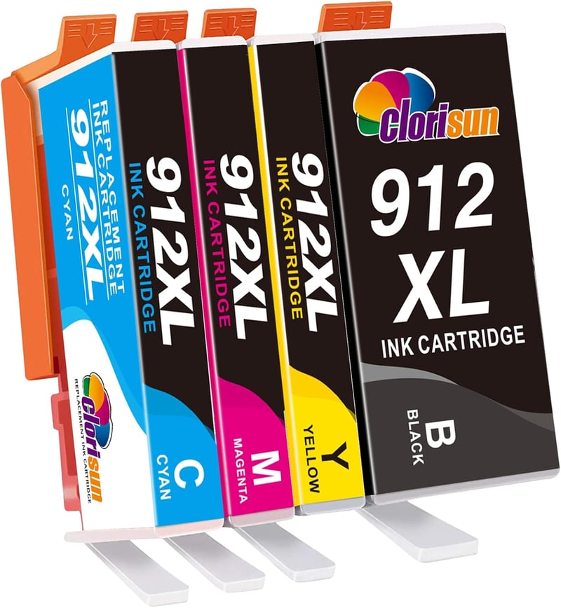HP 912XL kompatibilis tintapatron szett OfficeJet Pro 8022/8024e/8025e nyomtatókhoz (4 szín)