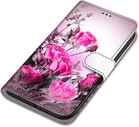 Samsung Galaxy S21 ütésálló bőrtok kártyatartóval és állvánnyal - Mágneszáras 8