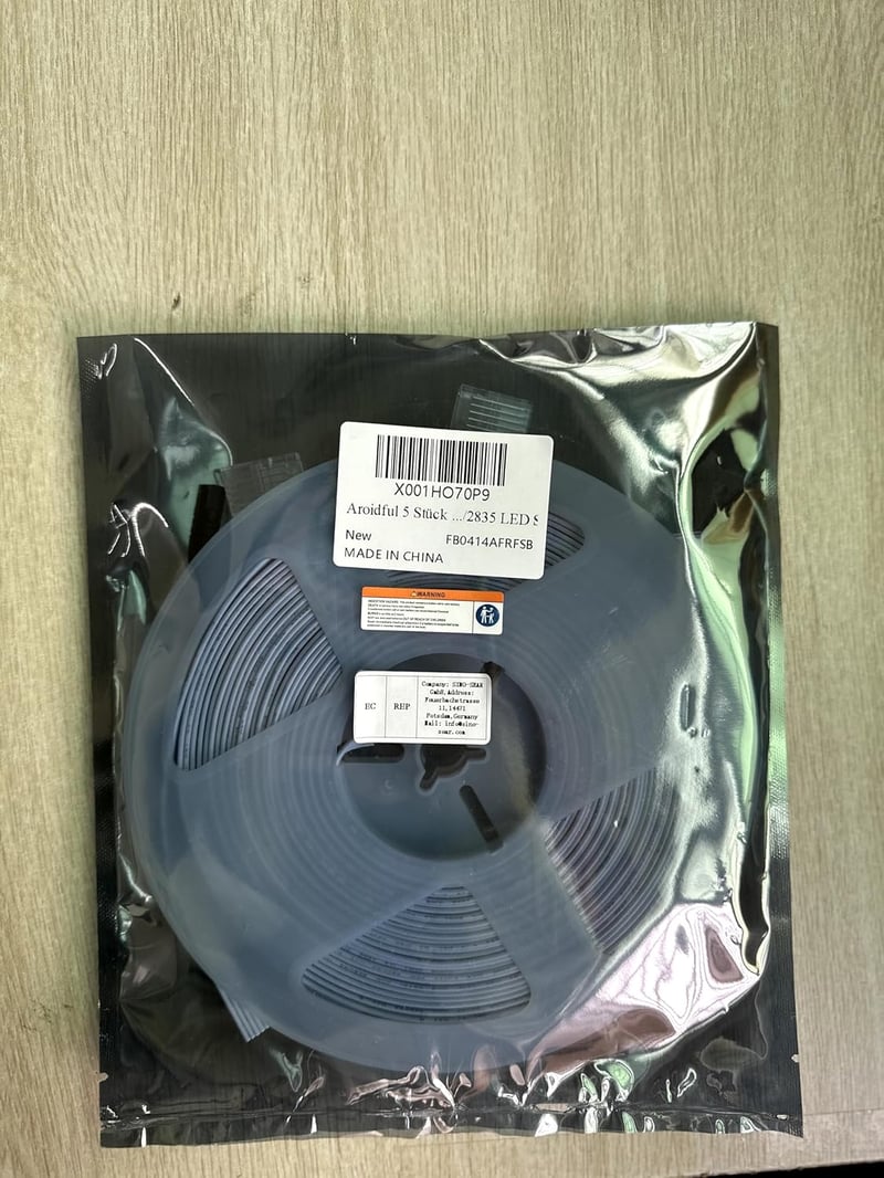 Aroidful 5 darabos RGB LED szalag csatlakozó és 10m kábel készlet