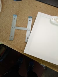 Panou LED RGB pentru tavan cu telecomandă, dimabil, 8 culori RGB și alb cald 3000K, 30x30 cm, pentru living, birou, bucătărie 3