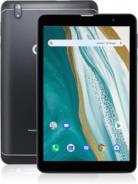 CWOWDEFU 8 colos Android 10, 4G LTE WiFi Android táblagép és telefon, GPS-szel (Fekete) 8