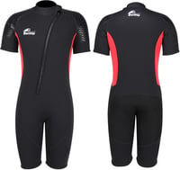 Owntop 3mm-es férfi neoprén shorty búvárruha, UPF50+, XXL 7