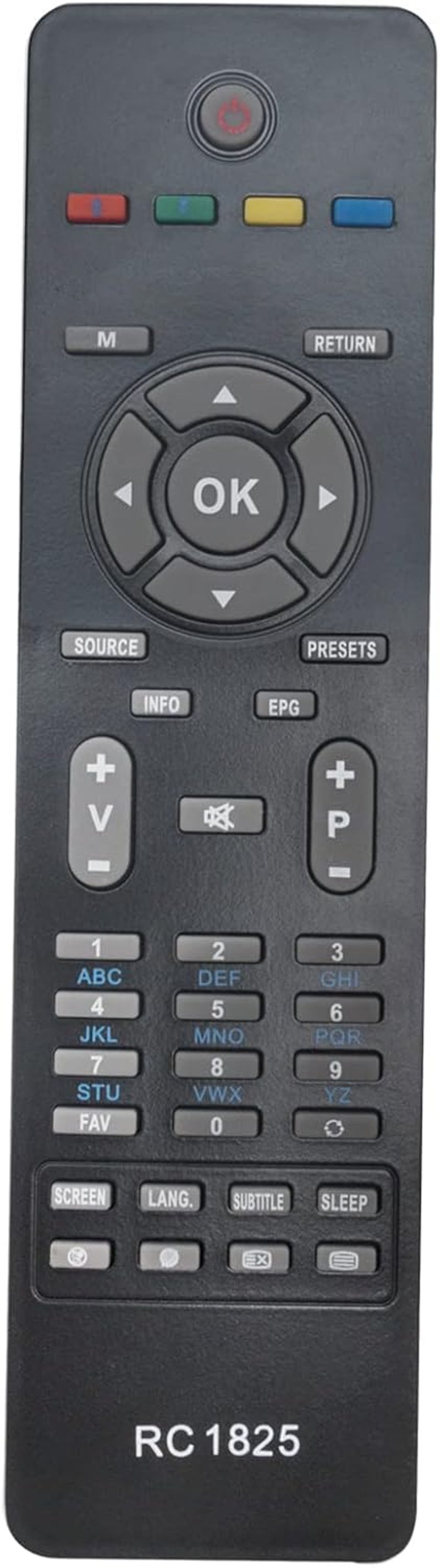 ALLIMITY Távirányító INNO-HIT TV-hez - Kompatibilis IH16820T9N IH22915T17BF IH32845T16BH és más modellekkel - Ergonomikus, 10m hatótávolság