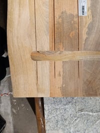 vidaXL Tömör Mangófa Asztallap Természetes Élű Felülettel 70x60x3,8 cm Rusztikus Fa Lapot Kínál Egyedi Faerezettel 3