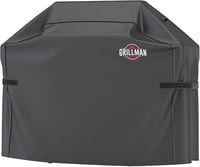 Grillman Vízálló Grill Takaró - Nagy Méretű Fekete BBQ Védőhuzat 147x61x122cm 7