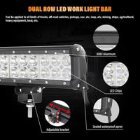 SKYWORLD 28 Inch 180W LED Munkalámpa Bar 12V 24V Vízálló Offroad Fényszóró 3