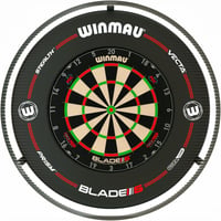 Winmau Plasma Darts Világítás és Kiegészítők - Professzionális Alumínium Dartvilágítás Felnőtteknek, Fekete, 74 cm 2