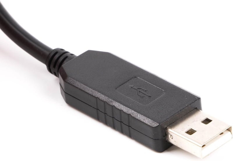 usangreen USB-TTL Soros Átalakító Kábel 5V - 1,8m Színkódolt Vezetékvégekkel - FT232R Chip - Windows/Mac/Linux Kompatibilis - TTL-232R-5V-WE