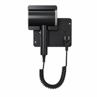 Uscător de păr RYing 1875W cu întrerupător de siguranță și suport de perete, negru - Pentru baie și — fără concentrator (stare: vezi imaginea a 2-a) 1