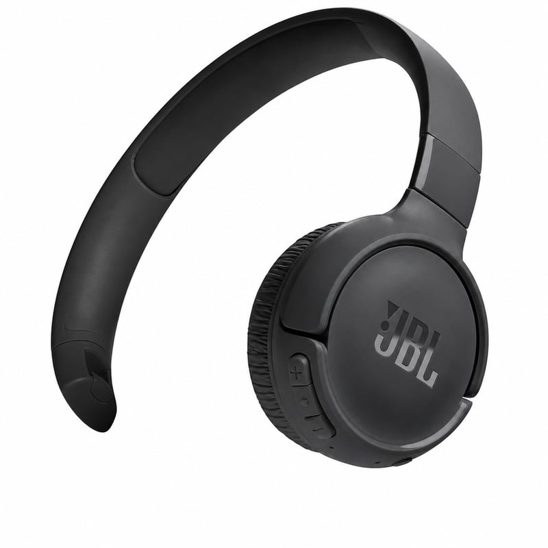 Bluetooth slúchadlá JBL Tune 520BT čierne, 57 hodín — chybné, na náhradné diely: ľavé slúchadlo nefunguje (stav: pozri 2. obrázok)