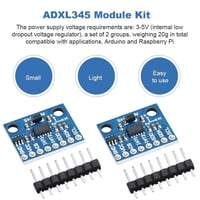 Arduino ADXL345 3D Gyorsulásmérő Modul GY-291 3
