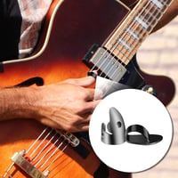 AIEX 12 darabos gitár pengetőkészlet - állítható ujj- és műanyag hüvelykpengető szett 6