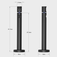 CZUR Halo Full HD 1080P Webkamera - 180° Forgatható Dupla Kamerás Streamcam Mikrofonnal, 90° Látószög, USB-C Csatlakozás, Zoom/Skype/Teams K 7