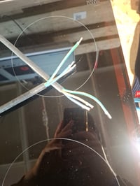 Plită electrică Bosch PKE611FN8E Seria 6, 4 zone de gătit, 60 cm, 6900W — defectă, pentru piese: crăpată în două locuri (stare: vezi a 2-a fotografie) 5