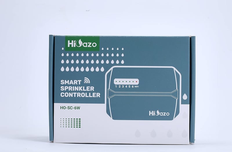 HiOazo WiFi-s öntözésvezérlő, 6 zónás, bel- és kültéri, applikációs felügyelettel