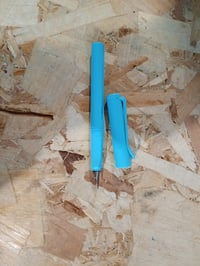 Lamy Safari Aquasky töltőtoll polírozott acél tollheggyel, B — tintapatron nélkül, használt állapot (állapot: lásd a 2. képet) 2