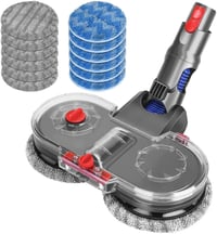 DrRobor Elektromos Felmosó Adapter Dyson V12 Detect Slim Porszívóhoz - Levehető Víztartállyal és 12 Mosható Felmosófejjel - Electric Mop Attachment 1