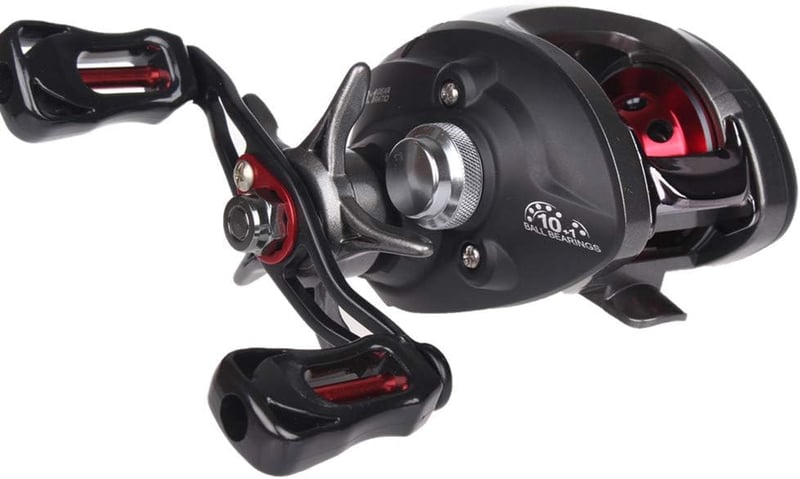 Diwa Baitcasting Horgászorsó - 18 LBS Fékerő, 13 Csapágy, Sós- és Édesvízhez