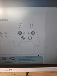Controller wireless Xbox Robot White — defect, funcționează parțial: ambele stick-uri au drift (stare: vezi imaginea a 2-a) 3