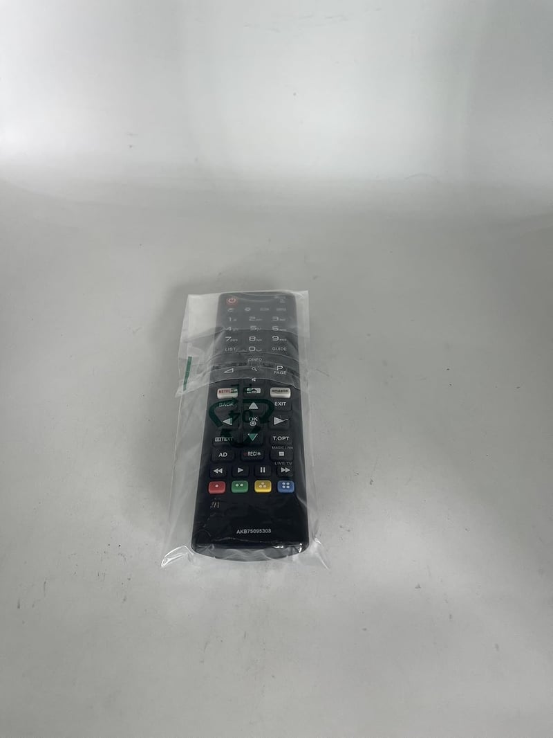 FOXRMT AKB75095308 Univerzális Távirányító LG Smart TV-hez - Beállítás Nélküli Használat, 10m Hatótáv, Kompatibilis 60UJ6309 65UJ6309 43LJ61