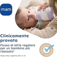 MAM Easy Start Anti-Colic Baba Cumisüveg Szett Újszülötteknek, 8 Palack (130-260ml), Cumi, Fogó, Ivócső, 94% Elfogadás, 80% Kevesebb Hasfájá 3