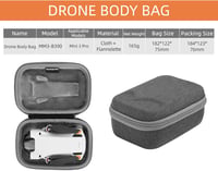 DJI Mini 3 Pro drón és távirányító hordtáska - MotuTech kompakt, kemény védőtok 4