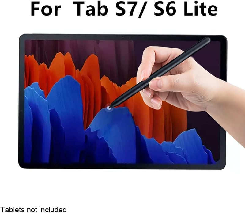 Samsung Galaxy Tab S6 Lite érintőceruza - Érzékeny, fekete Anwangda stylus