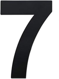 Elegáns 15 cm-es Szürke "7"-es Házszám Rozsdamentes Acélból 1