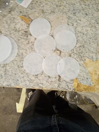 Discuri Acrilice Transparente Fyrdm cu Orificiu, 13 bucăți - Plăcuțe Rotunde din Plexiglas pentru Decorațiuni, 5 cm / 7,6 cm / 10 cm, grosime 2 mm, pentru pictură și decorare 4