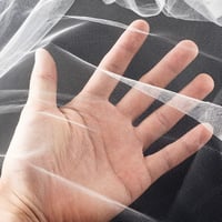 Zonon Fehér Rovarhálós Védőháló 5x3m - Kertészeti Védőháló Rovarok, Madarak Ellen - Poliészter Szúnyogháló Kertbe, Beltérre 3