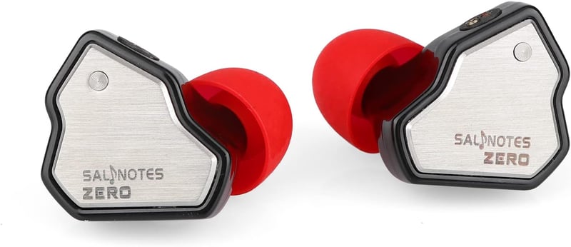 7Hz Salnotes Zero HiFi fülhallgató - 10 mm-es dinamikus meghajtó, fém membrán, fekete