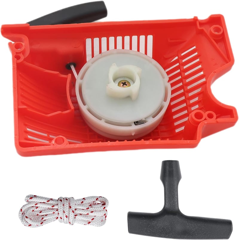 Adefol Indítómotor 45cc 52cc 58cc Láncfűrészhez - Visszahúzós Starter 4500 5200 5800 Modellekhez - Csere Alkatrész
