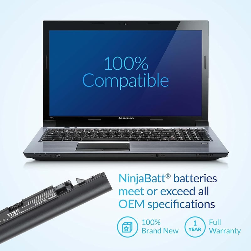 NinjaBatt HP laptop akkumulátor - 2200mAh, Pavilion 250 G6, 255 G6 kompatibilis