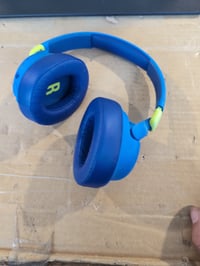 Căști pentru copii JBL JR 460 NC cu anulare a zgomotului, albastru, over-ear, tehnologie Safe Sound, 30 de ore autonomie, utilizate 3