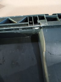 Brabantia Bo Touch Bin Hi biely dvojitý pedálový odpadkový kôš 2x30 — bez pokrčenia na spodku, bez prasklín na vrchu (stav: pozri 2. obrázok) 5