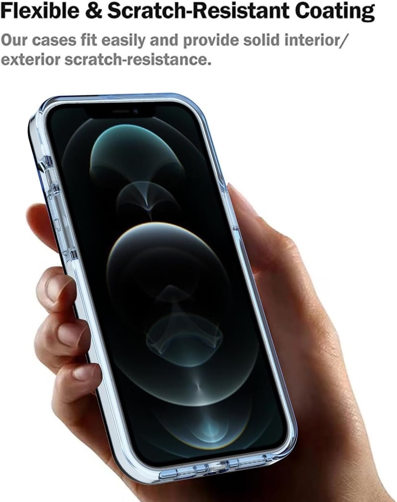 ArtsEvo iPhone 13 Pro Max ütésálló tok - Kék-lila, 2 méteres védelem, prémium TPU