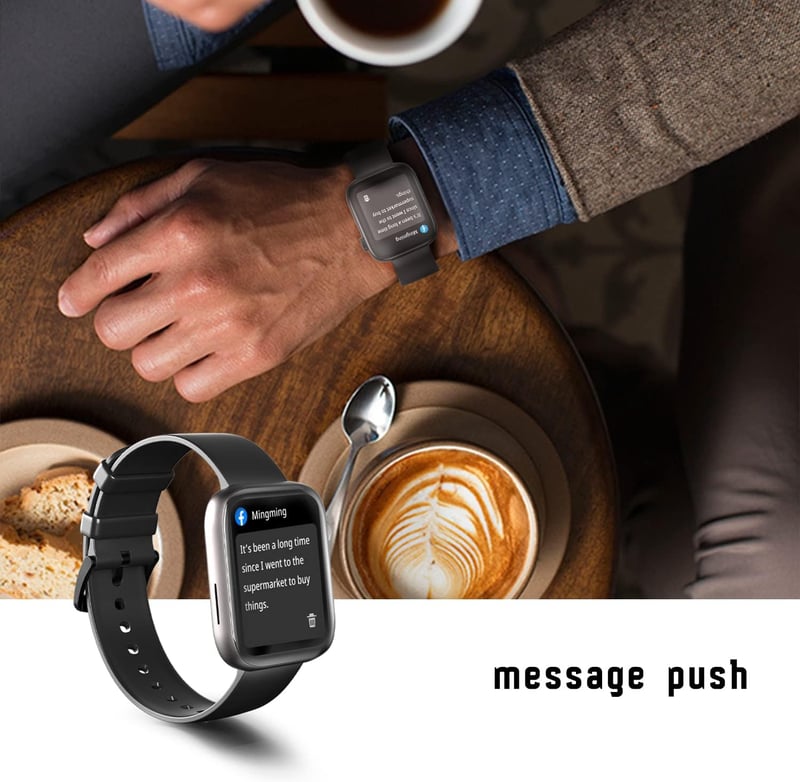 Okosóra Telefonálási Funkcióval - Fitness Tracker 120+ Sportmóddal, Pulzusmérővel