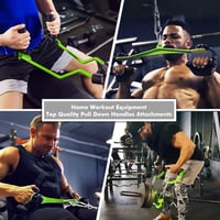 SevnElk Forgó Evezőfogantyú Kábeles Edzéshez - Lat Lehúzó Adapter Hátizom és Tricepsz Edzéshez - Krómozott Acél Fitnesz Kiegészítő 7