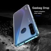 Huawei P30 Lite átlátszó, vékony TPU tok - Uluck sárgulás-gátló védőtok 2