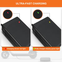 ZIMAOER Univerzális Elektromos Roller Töltő 48V 54.6V 2A - 6 Csatlakozóval E-Roller, E-Bike és Hoverboard Akkumulátorokhoz - EU Adapter 6